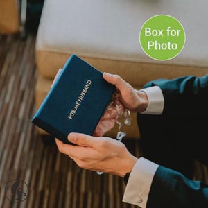 For My Husband Box For your Eyes Only Boudoir Photo Box, Velvet Photo box 4x6, 5x7, 6x8, Wedding Anniversary Gift for Husband