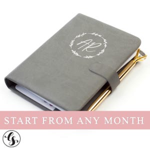 Custom Planner Binder, Mini Planner A6, Personalized Planner 2025-2026 For Wife Woman gift for her, Weekly Planner 2025 Academic