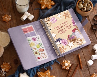 12 Farben personalisiertes Rezeptbuch Muttertagsgeschenk, individuelles Rezeptbuch, leeres Kochbuch-Backgeschenk für Frauen