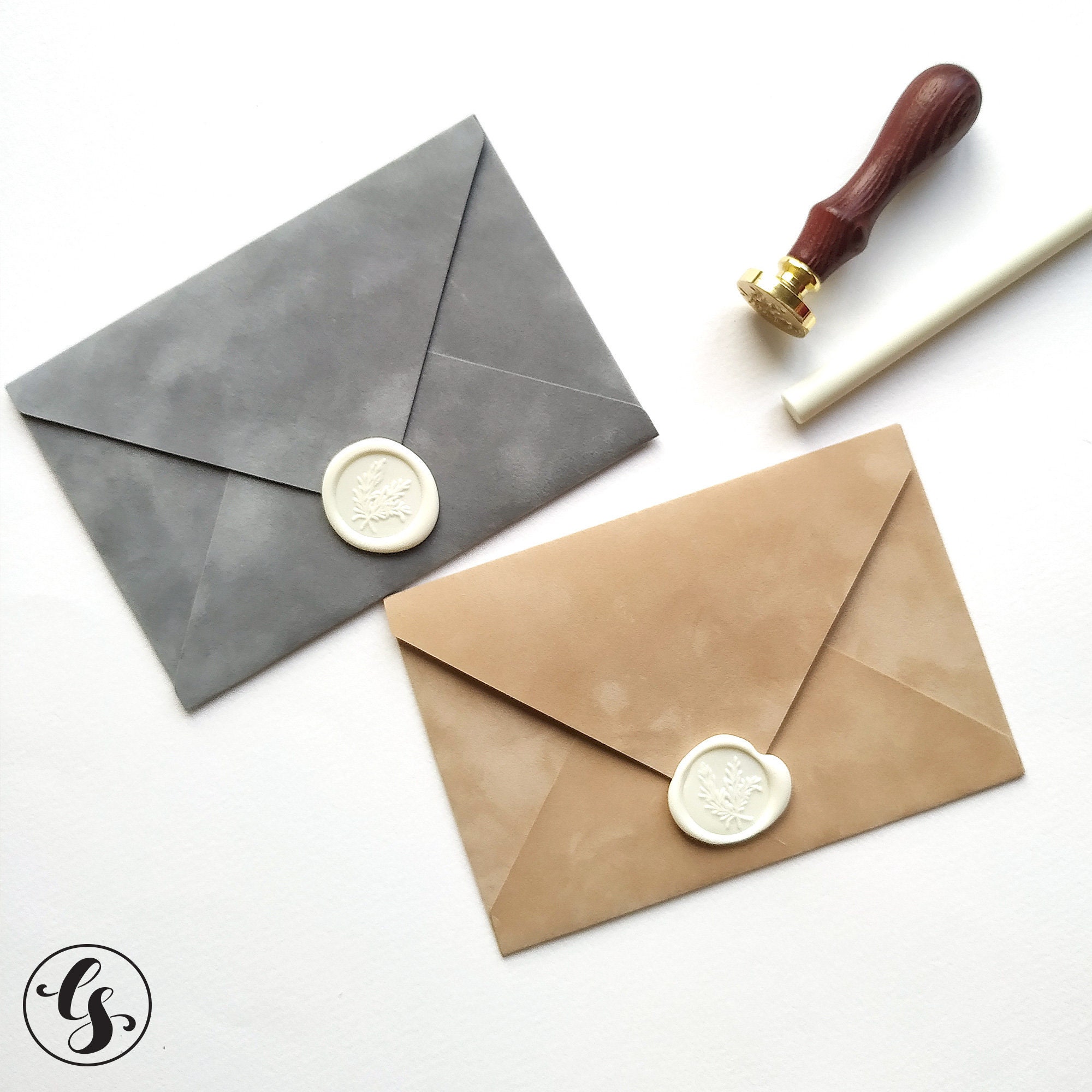 Velvet Photo Envelope With Wax Seal Stamp, 4x6 Prints, Paper Envelop,  Custom Velvet Envelope Gift, Wedding Envelope 