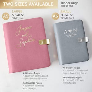 Linen Wedding Planner Book Personalized Bridal Organizer: Engagement Gift for Her