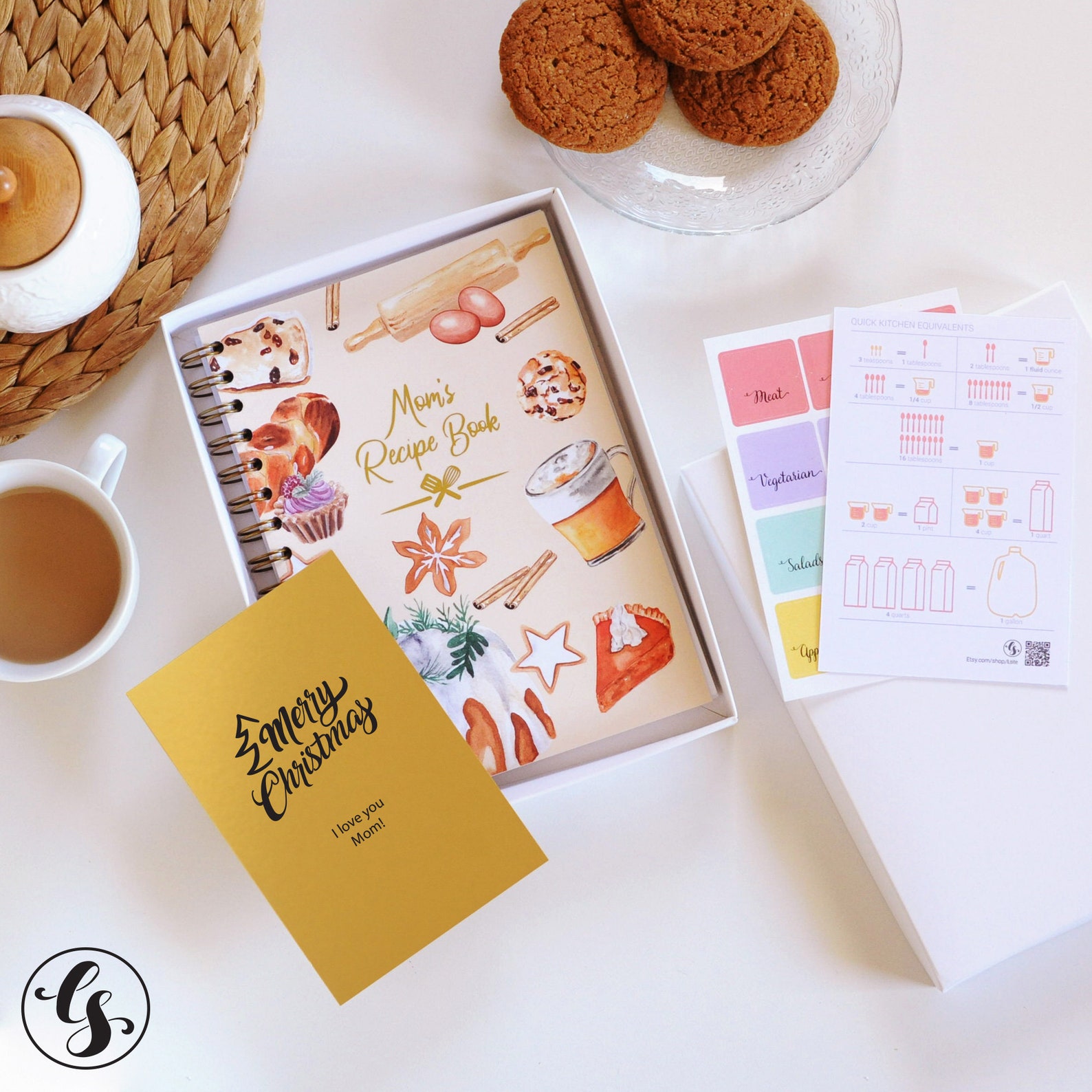 Personalized Recipe Book Gift for Daughter Family Cooking Book Etsy