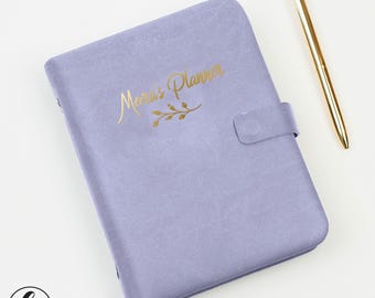 Custom Planner Binder, Mini Planner A6, Personalized Planner 2026-2027 For Wife Woman gift for her, Weekly Planner academic