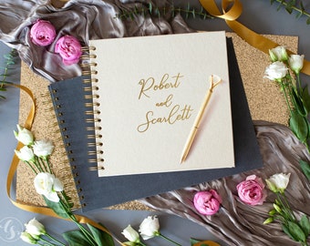 Velvet guestbook wedding, personalized photo guest book, custom Wedding instax guest book, wedding album