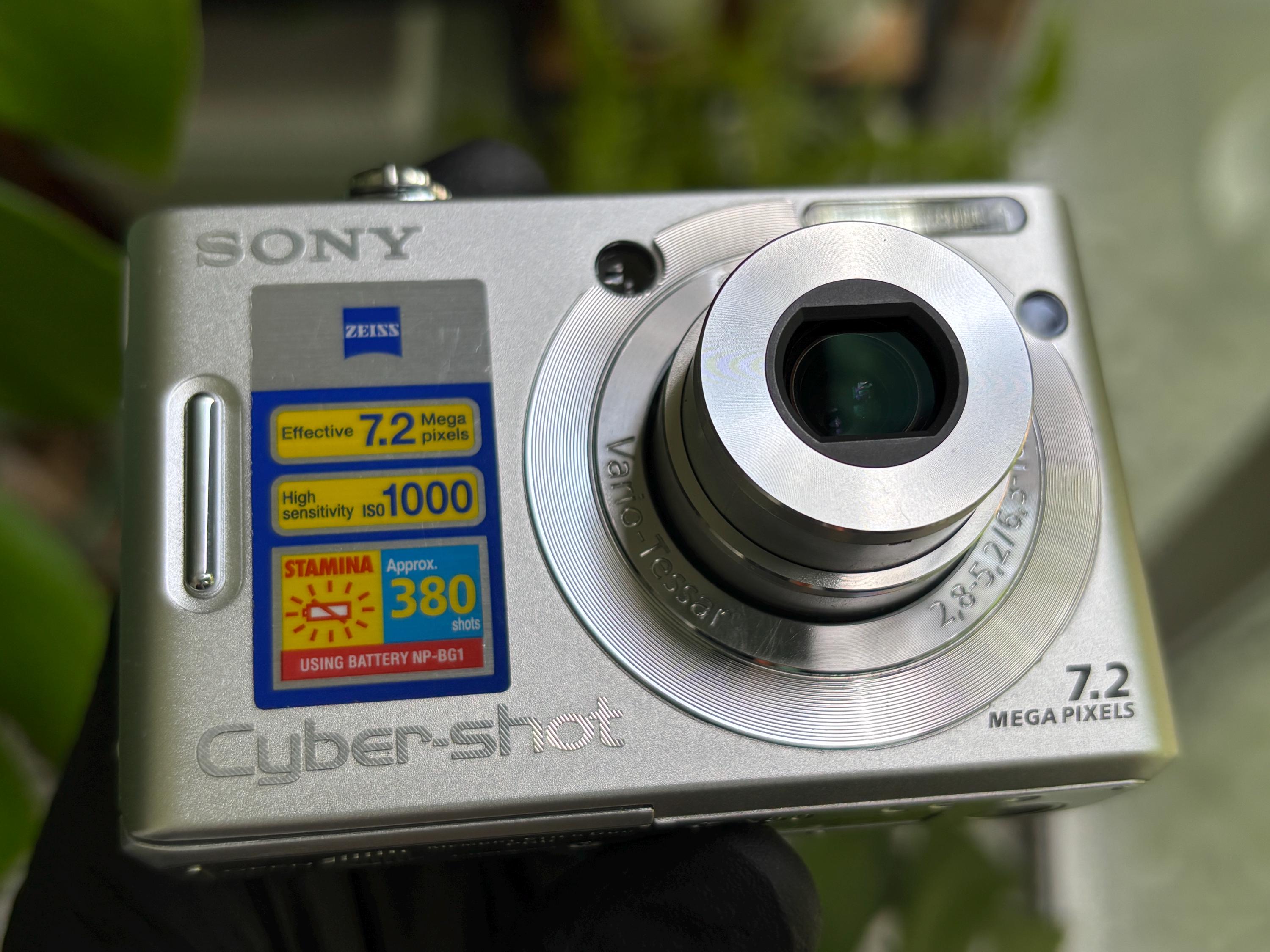 Exc-! Tested! Digital Camera SONY Cyber-shot DSC-W35 - 7.2mp CCD