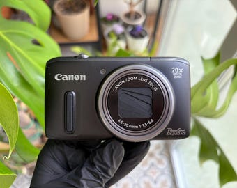 EXC! Tested! Digital Camera CANON PowerShot sx240 is- 12.1mp CCD Sensor