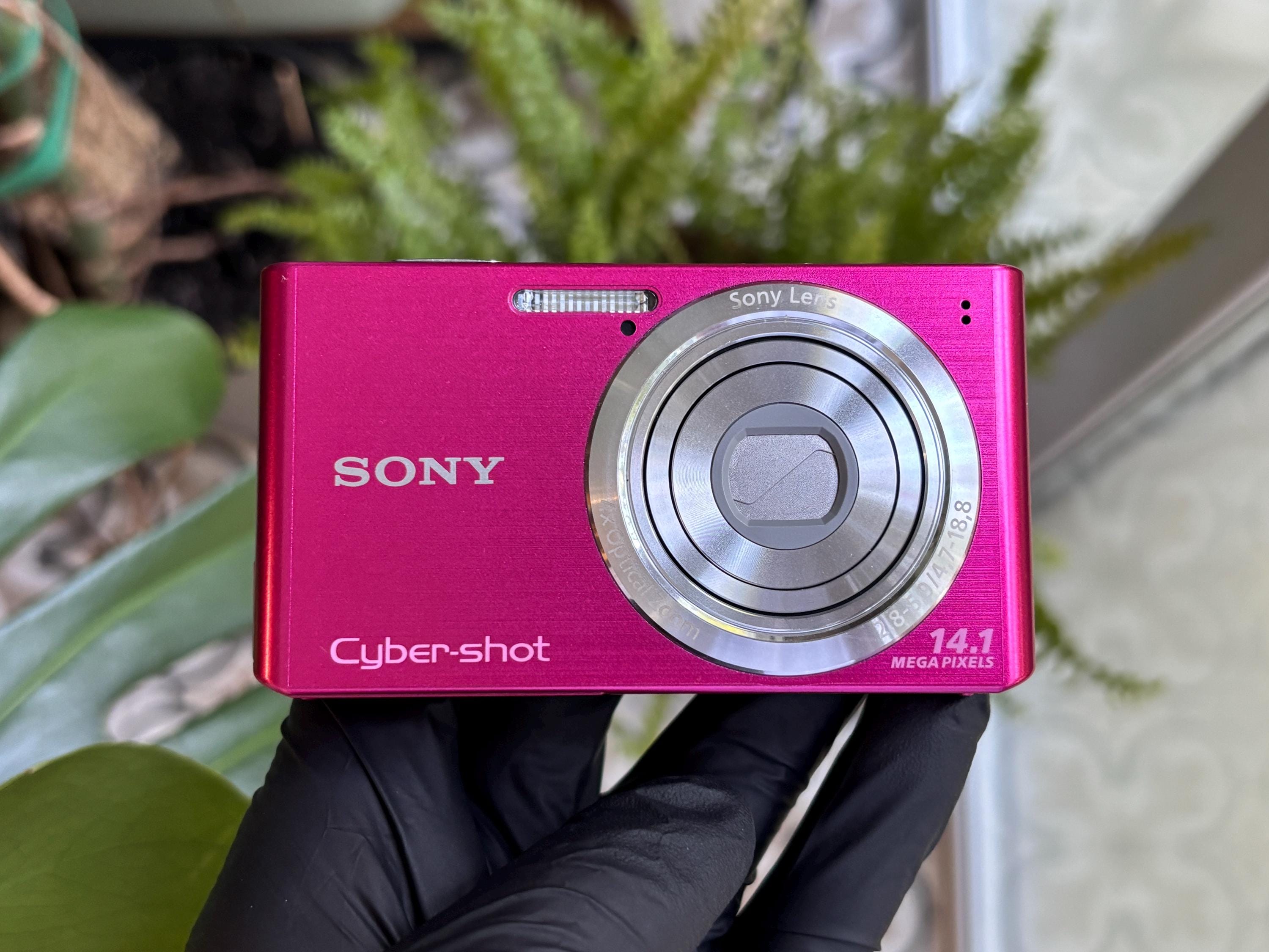 Exc! Tested! Digital Camera SONY Cyber-shot DSC-W610 Pink - 14.1mp