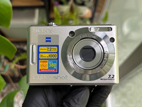 Exc-! Tested! Digital Camera SONY Cyber-shot DSC-W35 - 7.2mp CCD