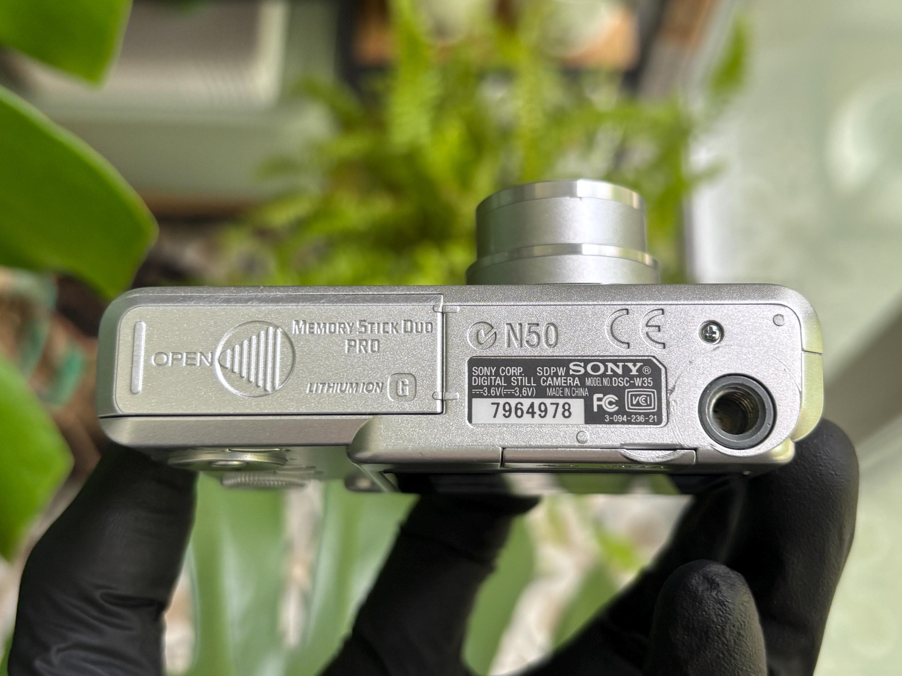 Exc-! Tested! Digital Camera SONY Cyber-shot DSC-W35 - 7.2mp CCD