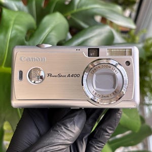 Nice! Tested! Digital Camera CANON PowerShot A400 - 3.2mp CCD Sensor