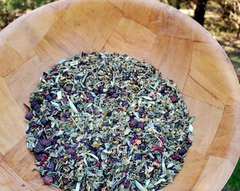 Men&#39;s Health Tea with Hawthorn Berry Lemonbalm Nettles Damiana