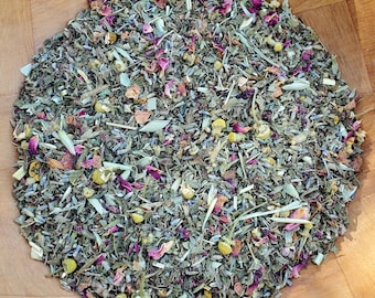 Floral Stress Relief Tea | loose leaf tea | Peppermint • Lavender• Chamomile • Relaxation Tea • insomnia remedy • everyday