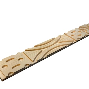 Tiki Wooden Moldings - Primitive shapes (box of 10)