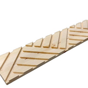 Tiki Wooden Moldings - Island Trim Wide (box of 9)