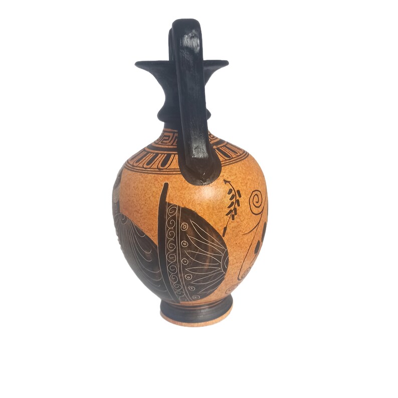 Ancient Greek Amphora Vase Museum Replica Handmade