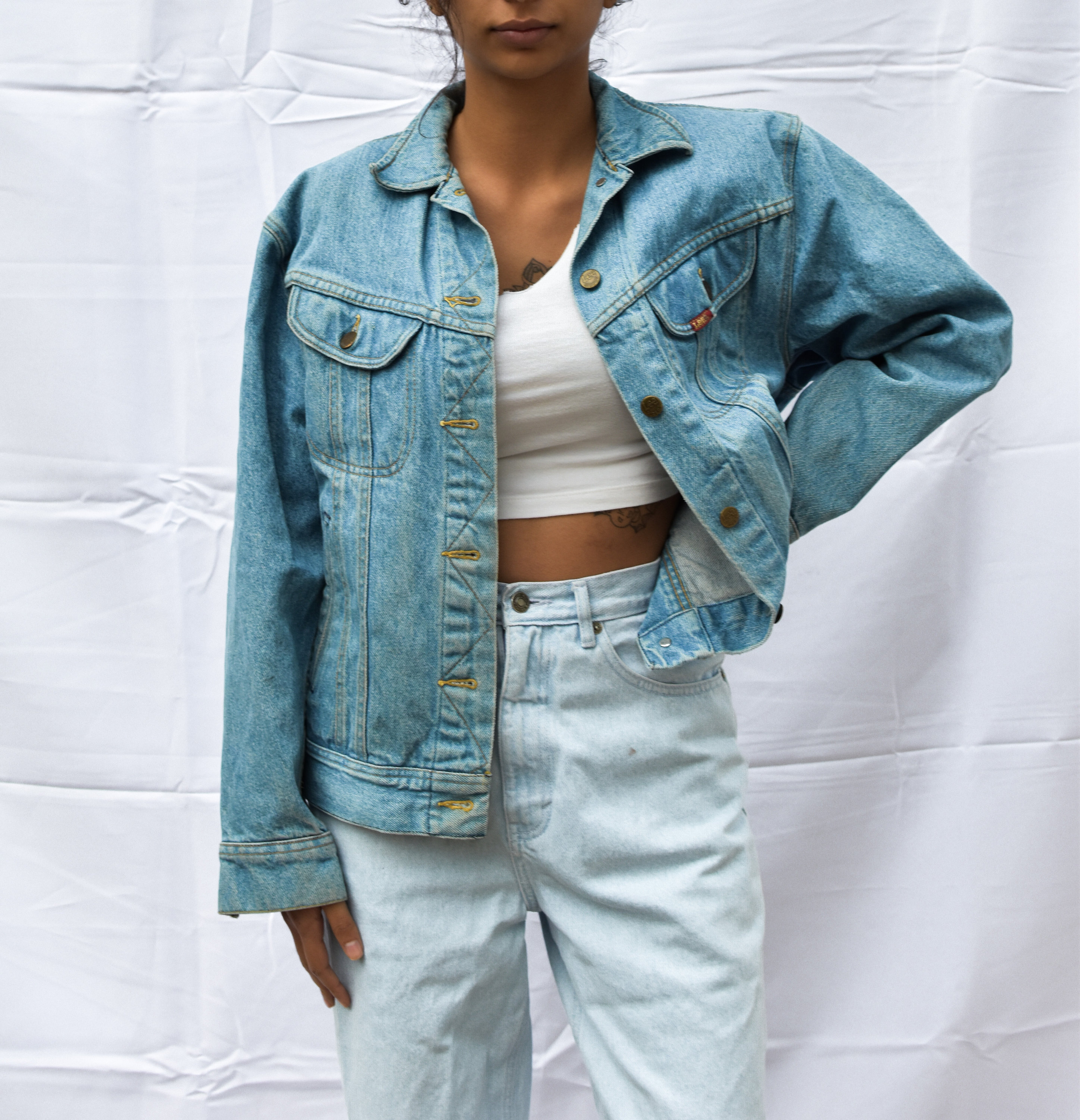 Lee x conifer oversized rider denim jacket | ASOS