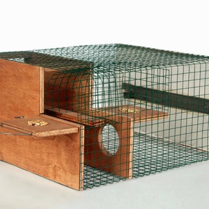 Piège à oiseaux vivants, Piège pour petits oiseaux, Piège à oiseaux sans escale pour moineaux, aucune installation nécessaire, Piège à oiseaux de type élévateur automatique, Captures vivantes, Contrôle de la faune
