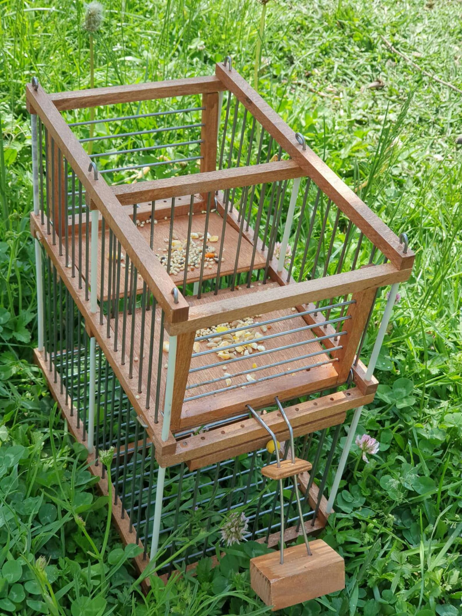 Nonstop Trap cage for birds Sparrow Bird Trap Repeating Etsy