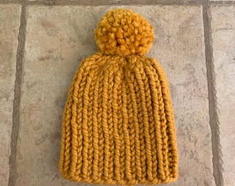 Bonnet avec pompon