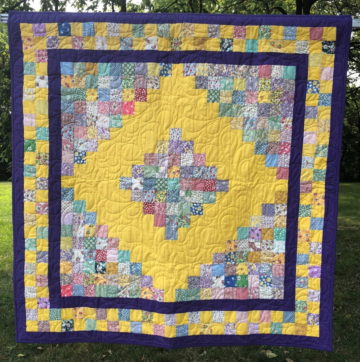 Secret Garden Quilt Pattern Etsy