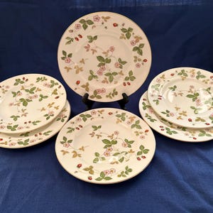 Strawberry Dinnerware Set of 6 - Etsy