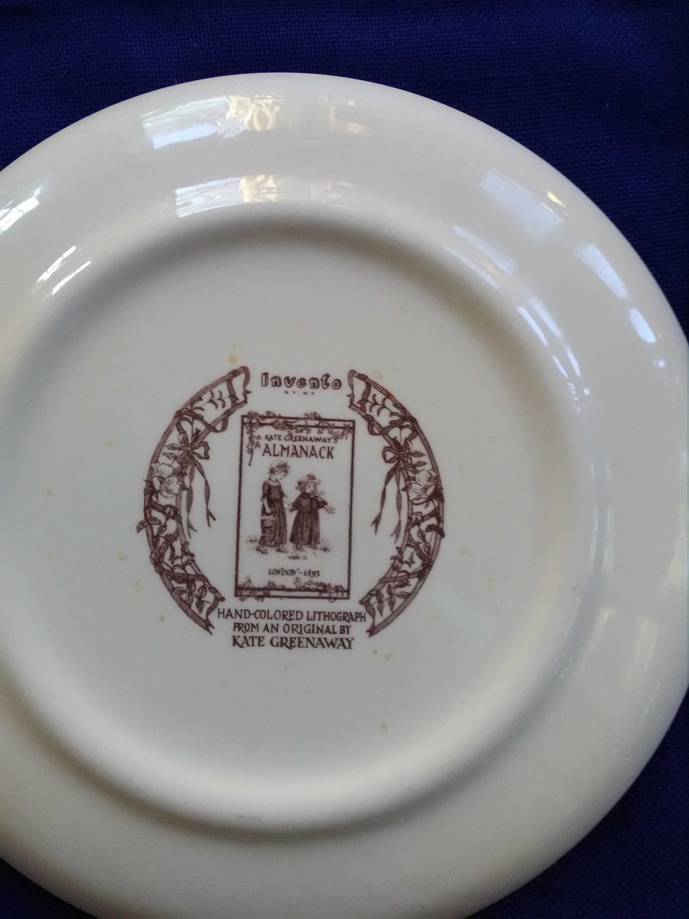 Kate Greenway Plates Etsy