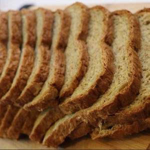 Keto Wheat BREAD!! Best Tasting AND Just ONE Net Carb Per Slice! Freshly made-to-order! (our only item that is not gluten-free)