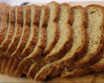 Keto Wheat BREAD!! Best Tasting AND Just ONE Net Carb Per Slice! Freshly made-to-order! (our only item that is not gluten-free)