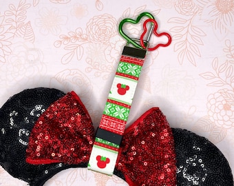 Minnie Sweater - Disney Minnie Mouse - Mouse Ear Holder/Wristlet