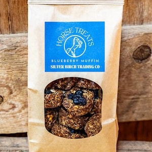 Blueberry Muffin Horse Treats