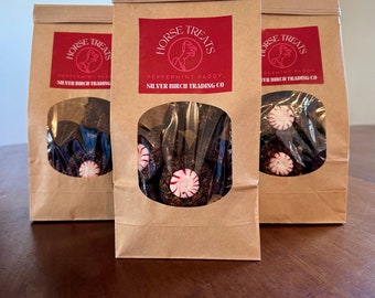 Crunchy Peppermint Horse Treat