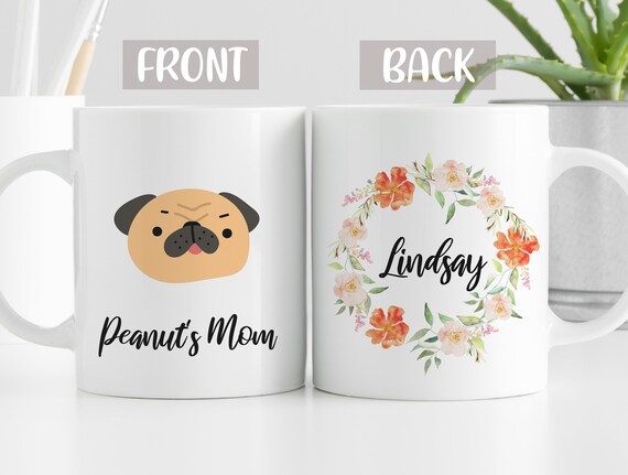 pug mom mug