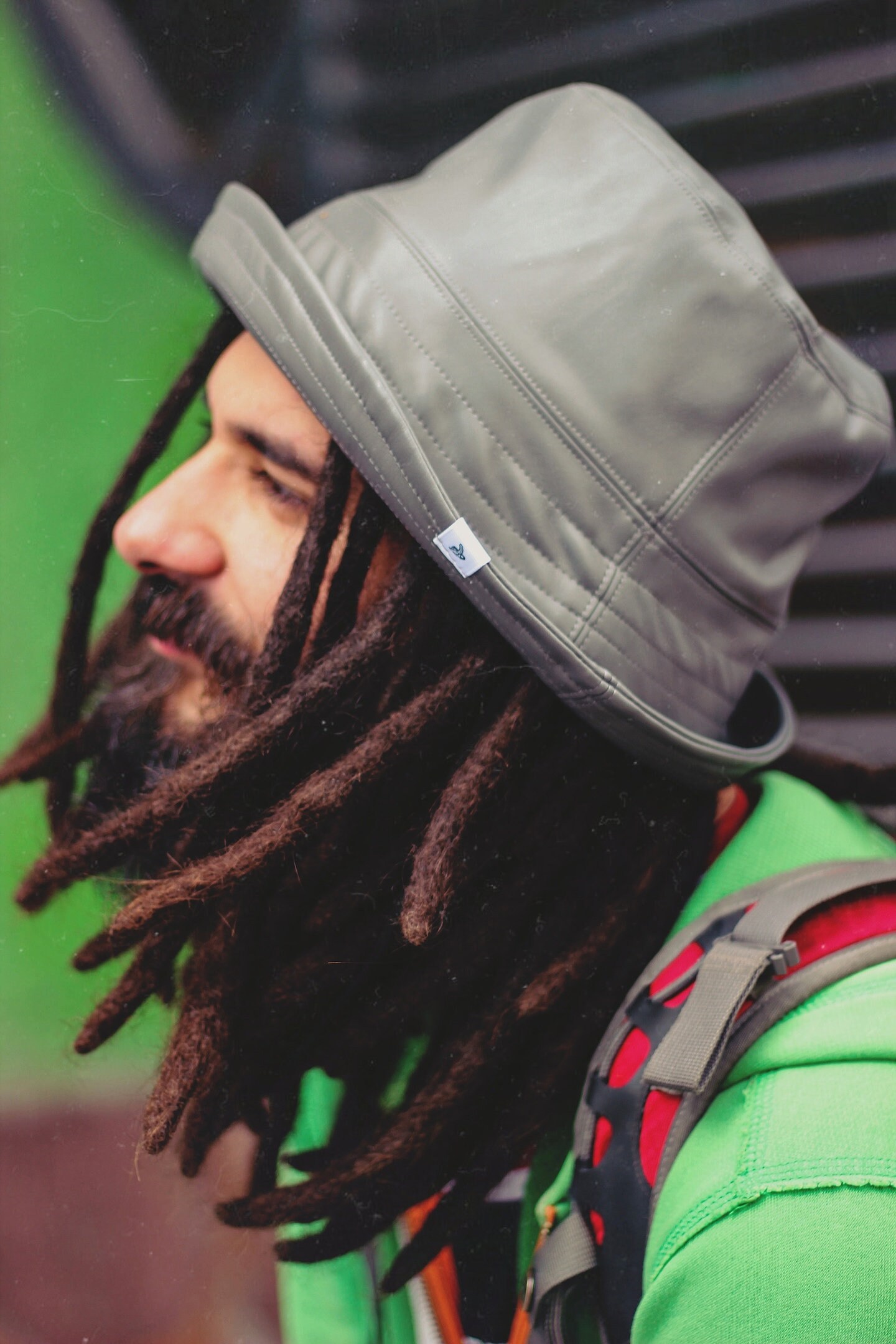 Bucket hat for dreadlocks ecoleather Etsy