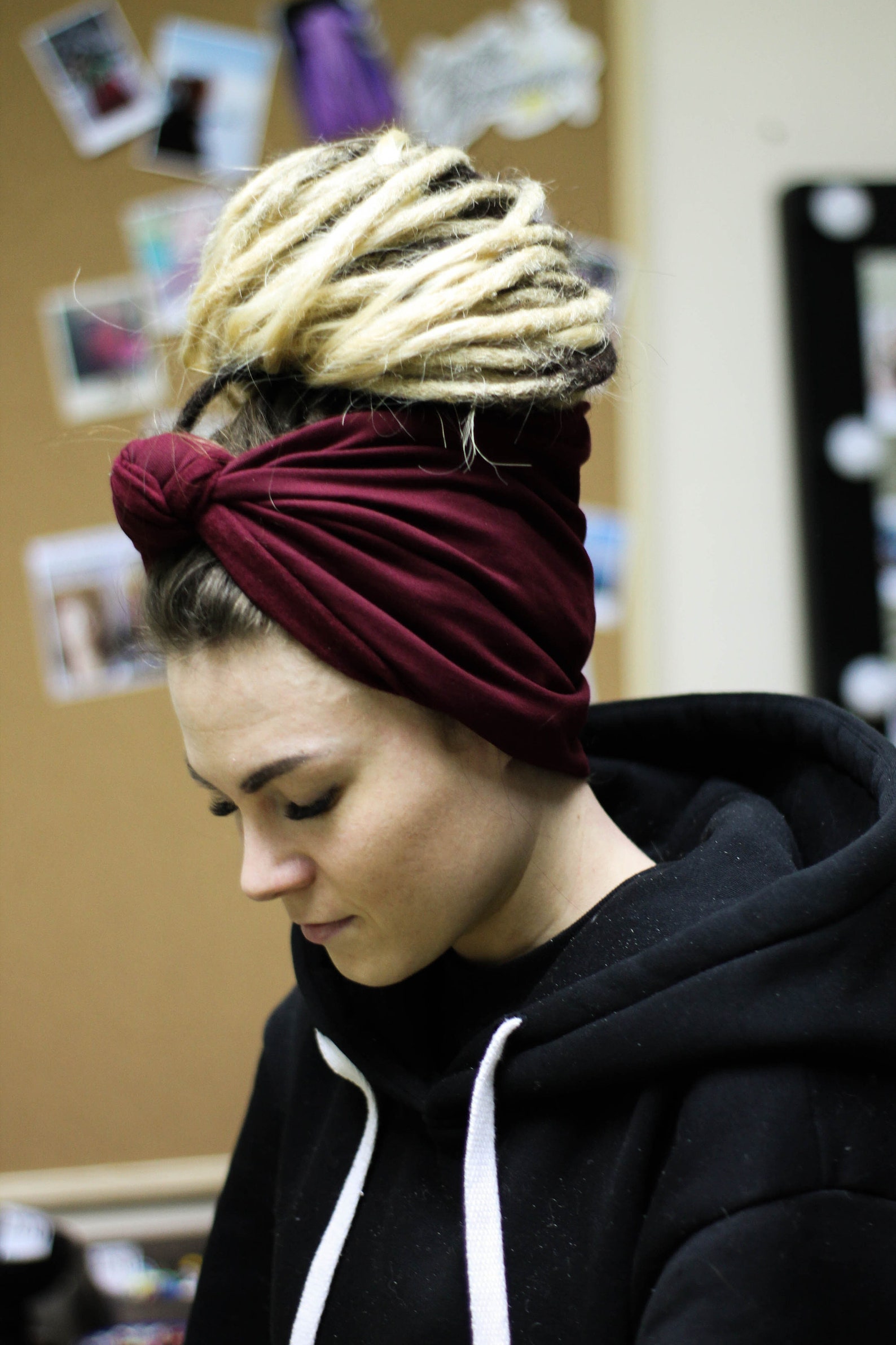 Big Headband for dreadlocks Etsy