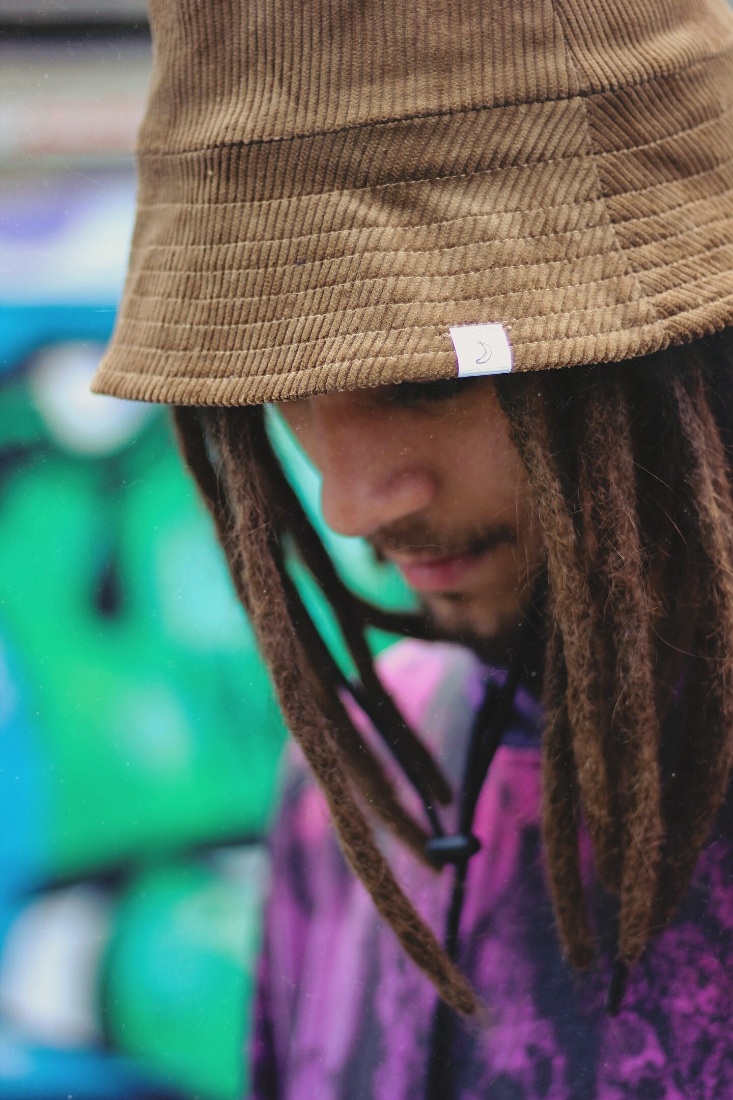Bucket hat for dreadlocks corduroy Etsy