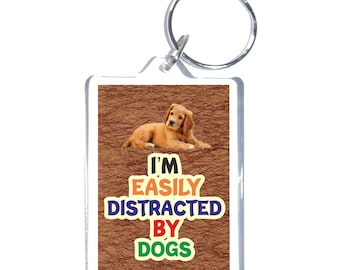 Novelty Present Labrador Keyring Gift I Am Not Just A Dog Person Daddy 