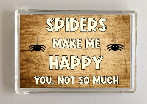 Realistische 3D Spinne Kühlschrankmagnet - Grusel Deko Für Halloween & Streiche, Starke Haftung