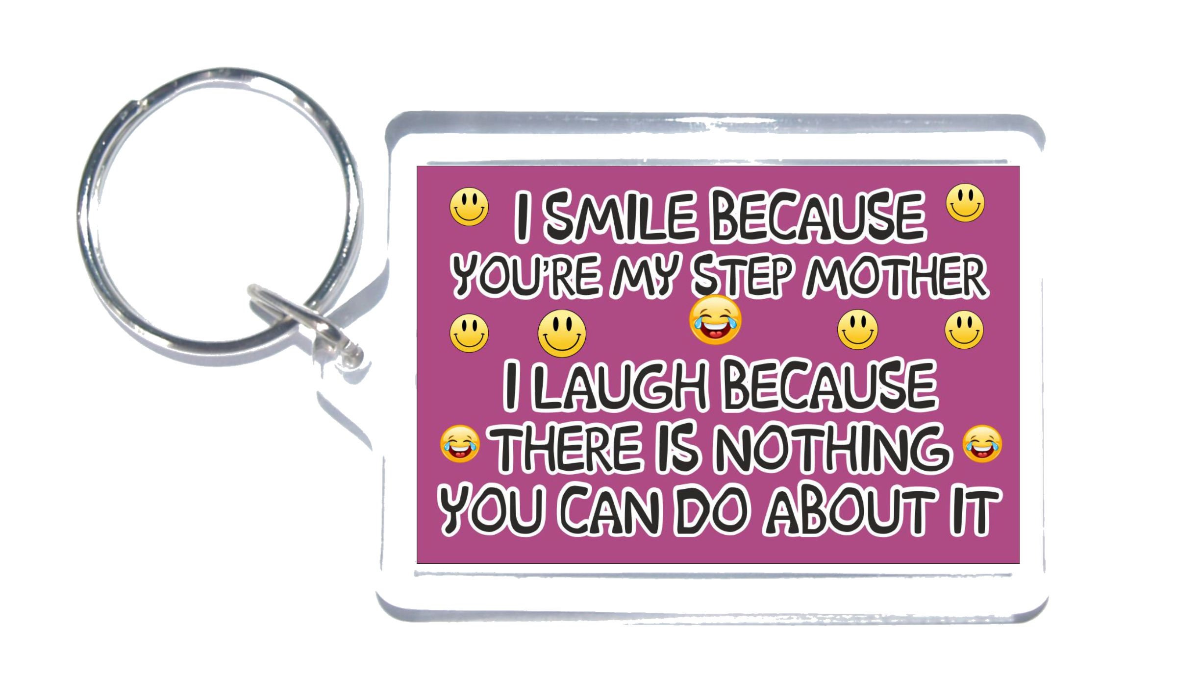 Step Mom Gifts  I Smile Because You're My Stepmother I Laugh Because –  BackyardPeaks