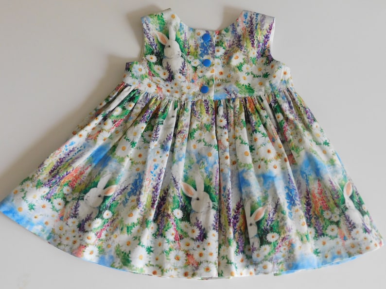 Robe De Pâques Pour Fille Glorimont - Taille 6X - Vert - Occasion Très Bon état