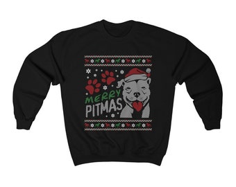 merry pitmas sweater