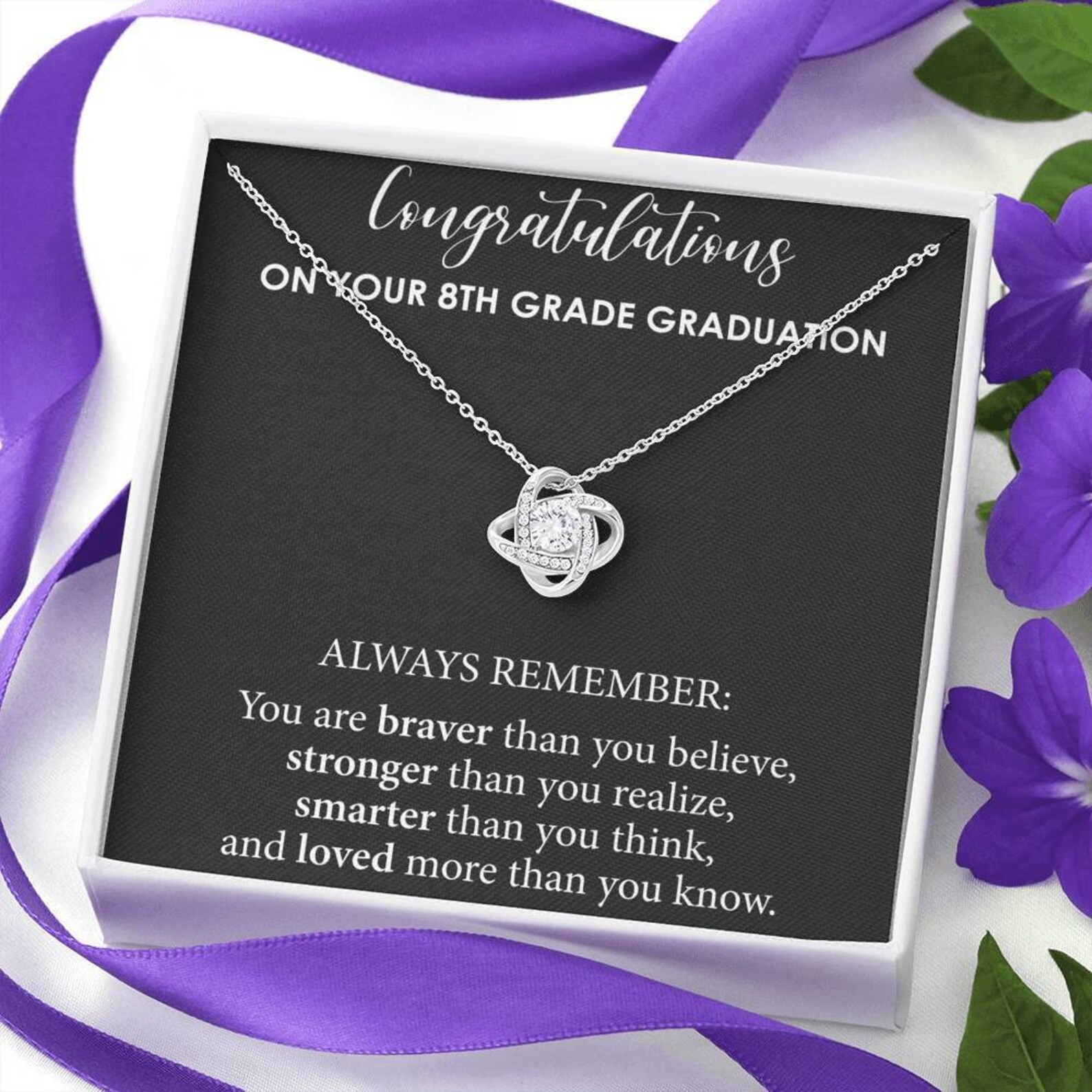 Middle School Grad Graduation Gift for Her 8th Grade Etsy