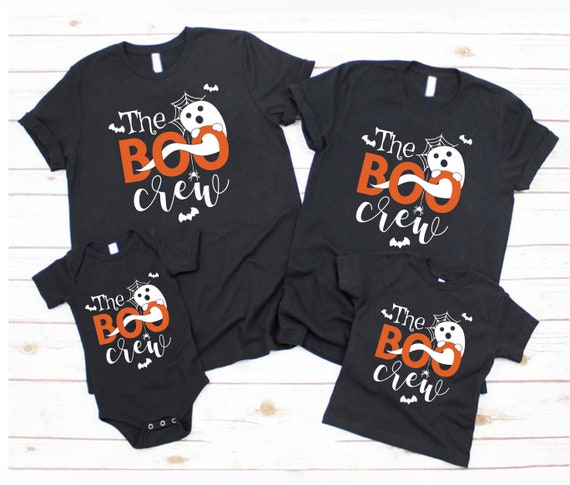 The Boo Crew Shirt, Ghost Family Shirt, Halloween Family Matching shirt, Boo Crew Shirt, Halloween Party shirt gift, The boo Crew tee, ep615