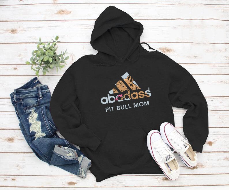 Pit bull mom best sale hoodie