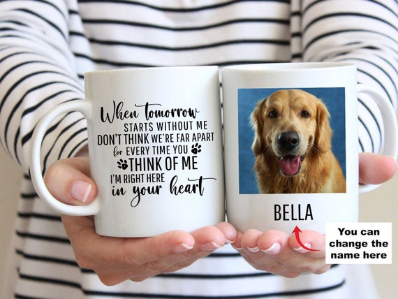 Pet Memorial Gift Mug, Dog Memorial, Cat Memorial, Pet Loss Gift