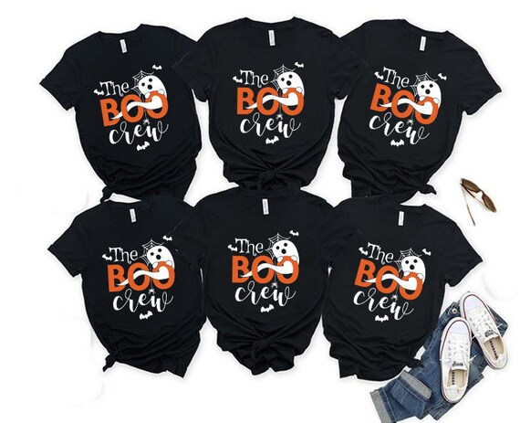 The Boo Crew Matching Family Shirt, Ghost Shirt, Halloween Family shirt, Boo Crew Shirt, Halloween Party shirt gift, The boo Crew tee, ep615