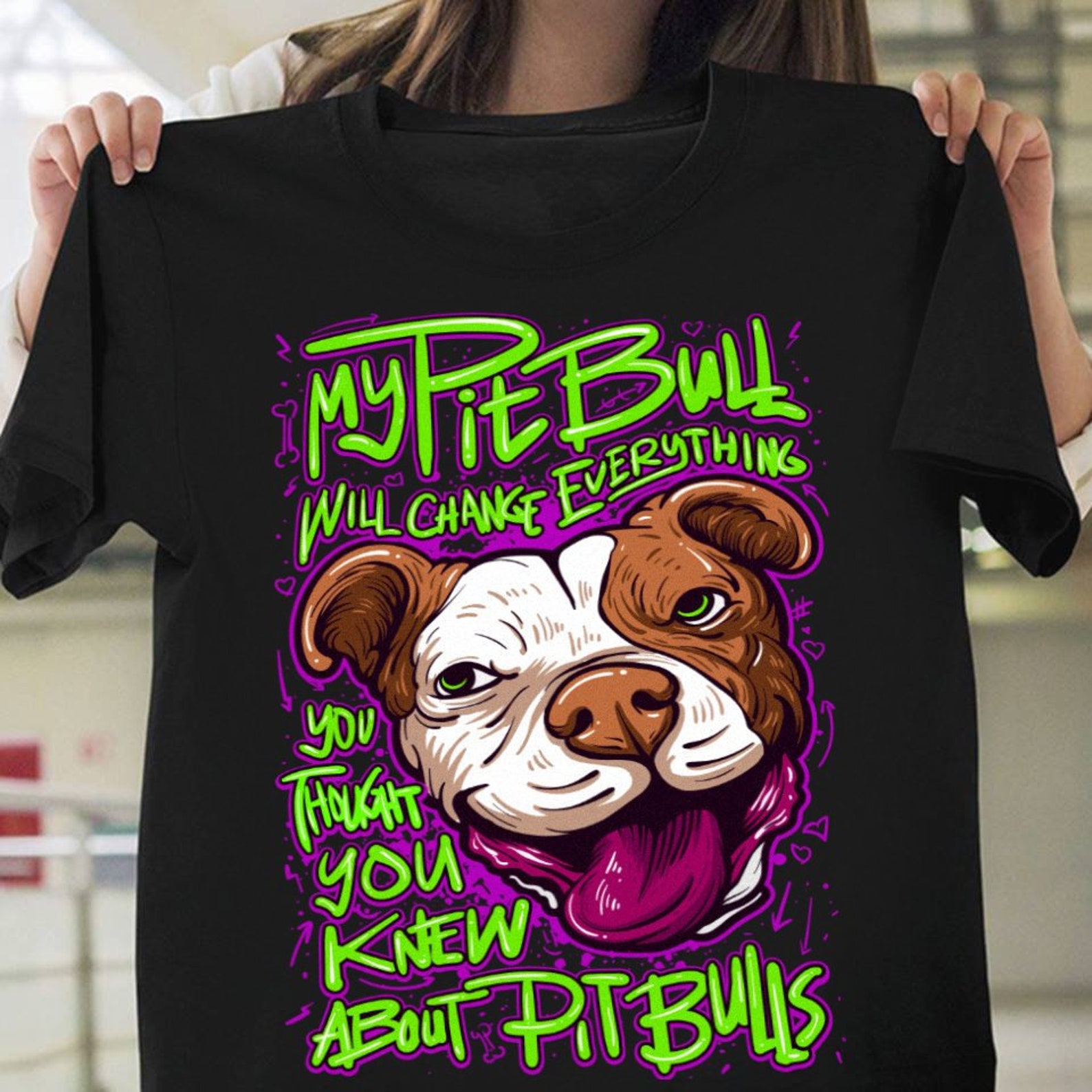 Pit bull shirts for women pit bull tshirt pit bulls hoodie Etsy