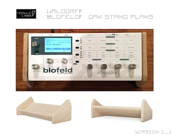 Waldorf Blofeld EichenStänder-Pläne von MODULE! Labs