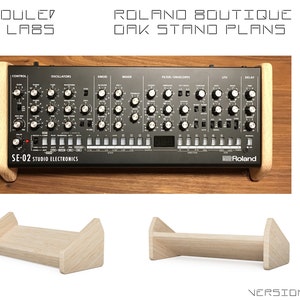 Roland Boutique Oak Stand Plans by MODULE! labs
