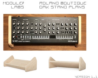 Roland Boutique Oak Stand Plans by MODULE! labs