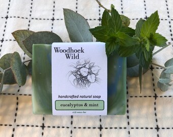 Eucalyptus & Mint Handcrafted Soap, Natural Soap, Vegan Soap